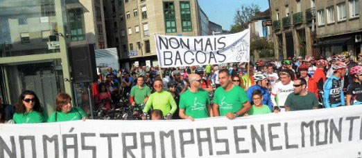 Petición de cárcel por las trampas para ciclistas de Vigo