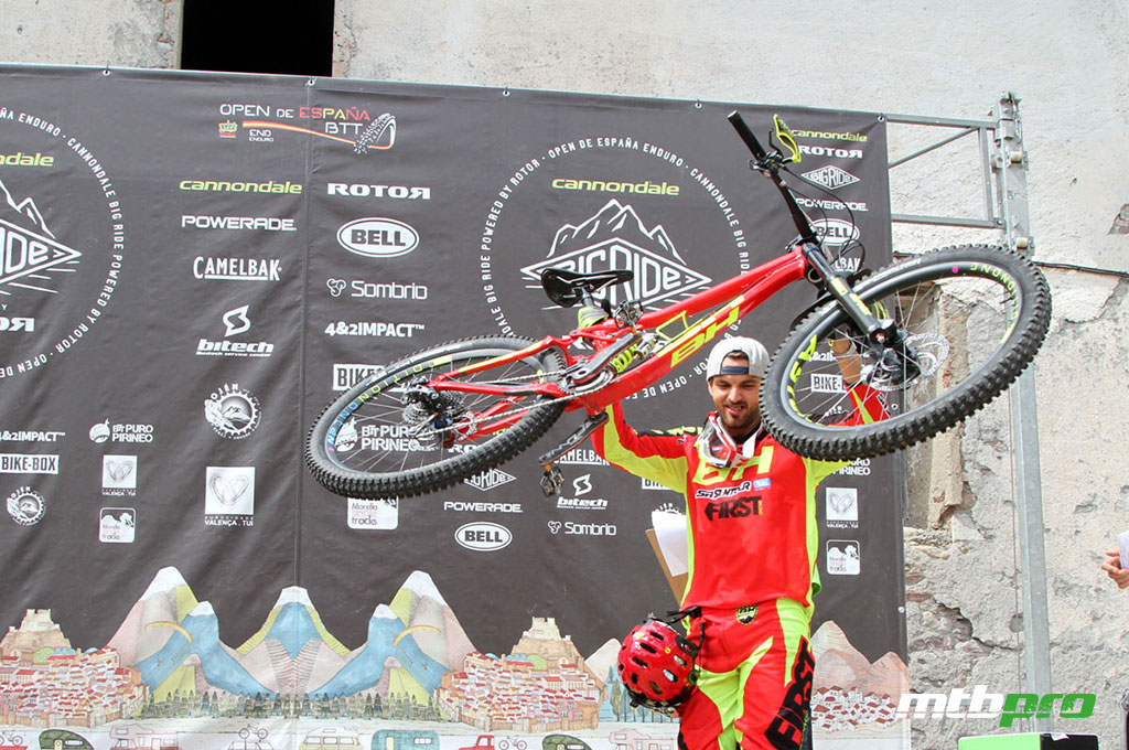 José Borges consiguió la segunda plaza en la clasificación de la prueba Big Ride Puro Pirineo