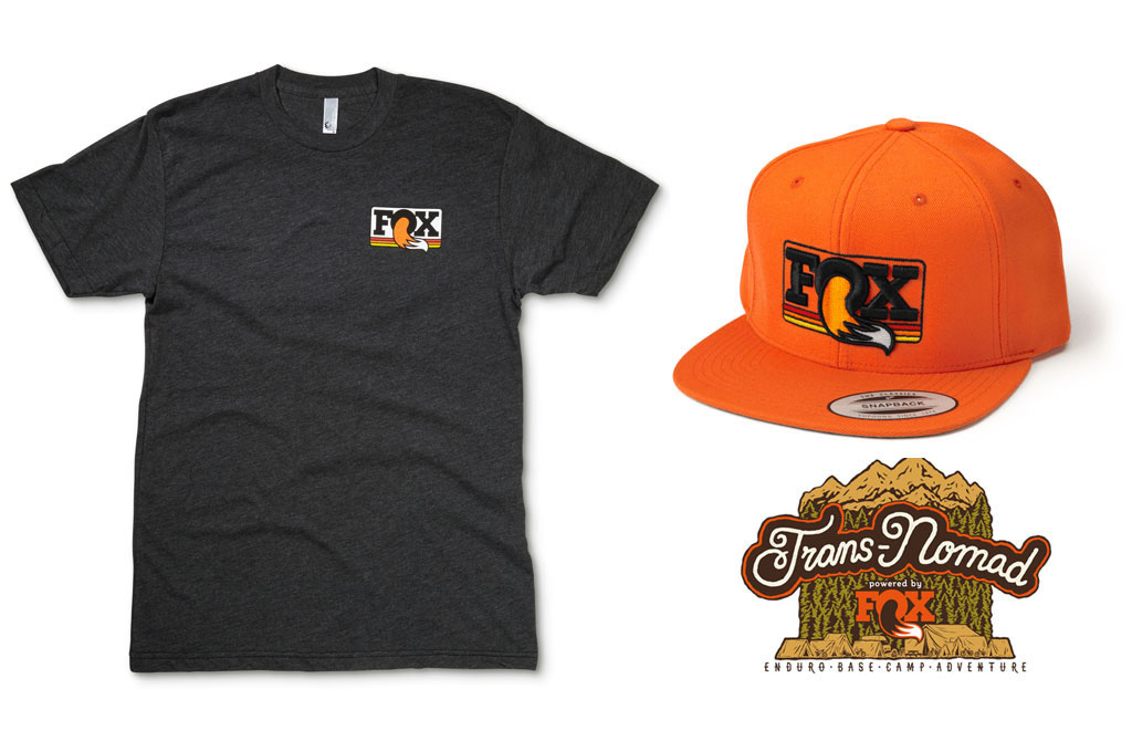 Uno de los 3 packs de camiseta y gorra Fox que Trans-Nomad nos ha enviado para sortear, puede ser tuyo