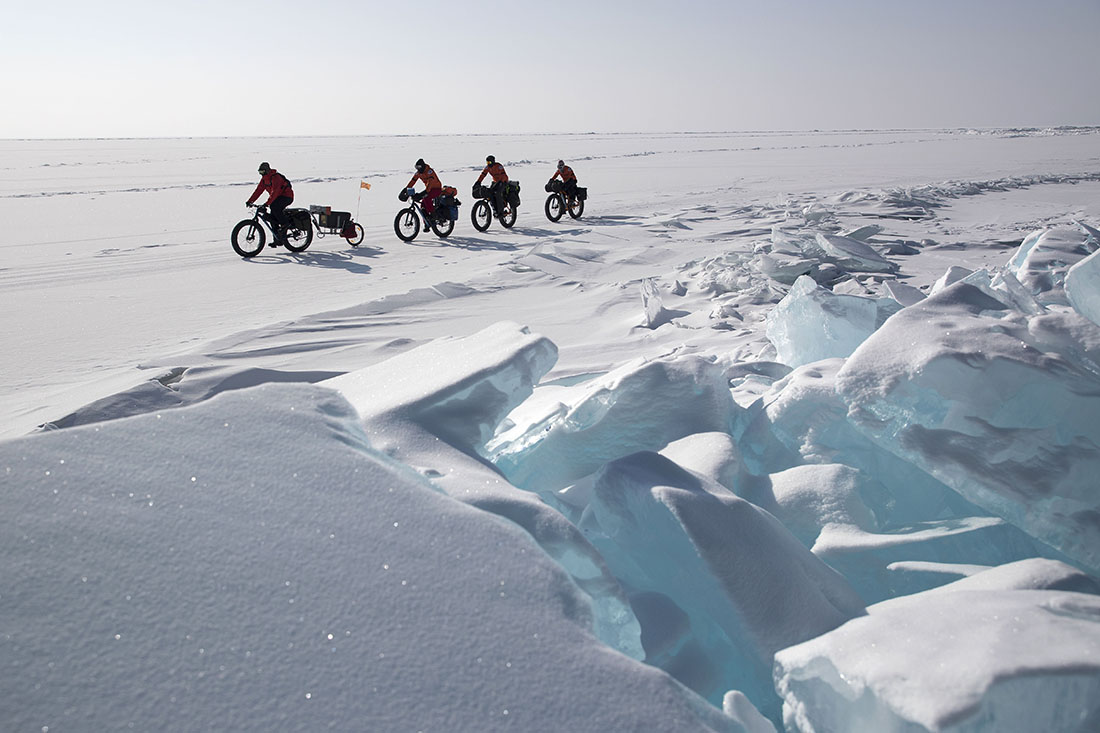 Aventura sobre el hielo. Recorriendo el lago Baikal en Fat Bike
