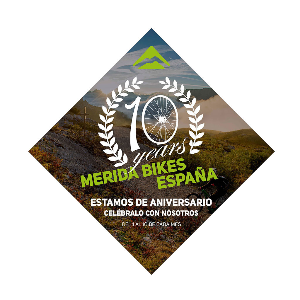 Felicidades Merida Bikes SWE por tus diez años