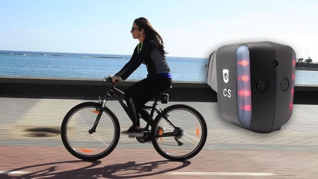 CycloShield, dispositivo de seguridad para ciclistas disponible en KickStarter