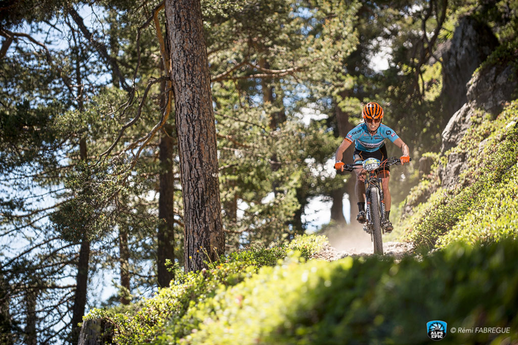 El camino du Roy fue uno de los pasos emblemáticos de la primera etapa de la Alps Epic 2016