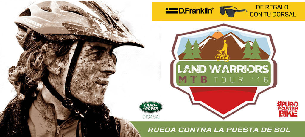 Land Warriors MTB Tour 2016, circuito de 7 carreraas de MTB independientes por todo el territorio nacional  y Portugal.