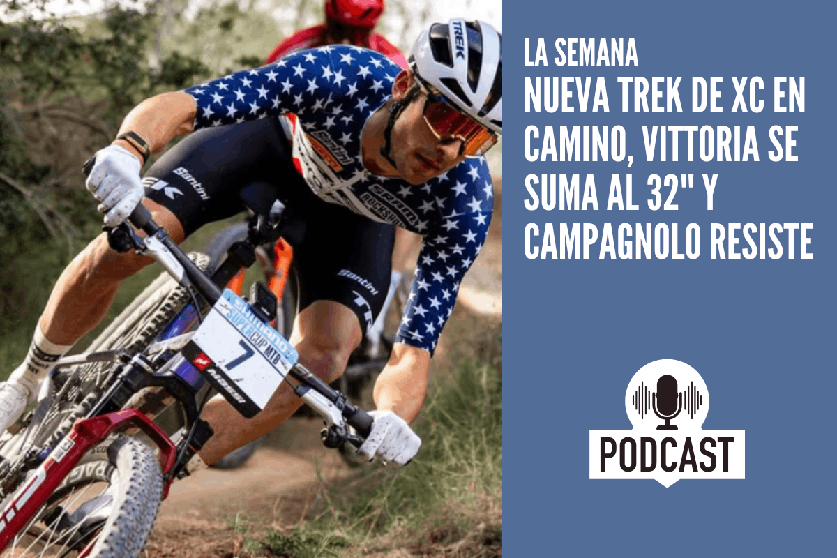 Nueva Trek de XC en camino, Vittoria se suma al 32'' y Campagnolo resiste