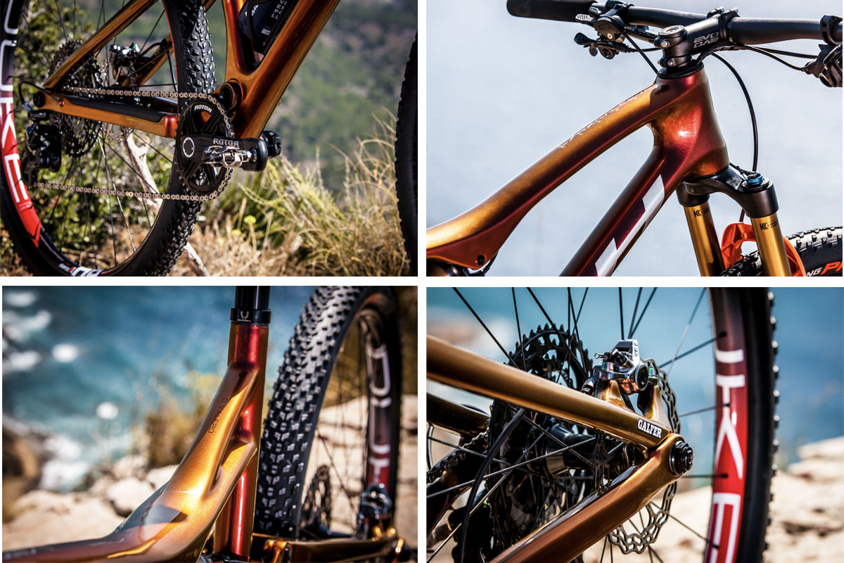 Detalles de la BH Lynx Race EVO de David Valero para Tokio 2021
