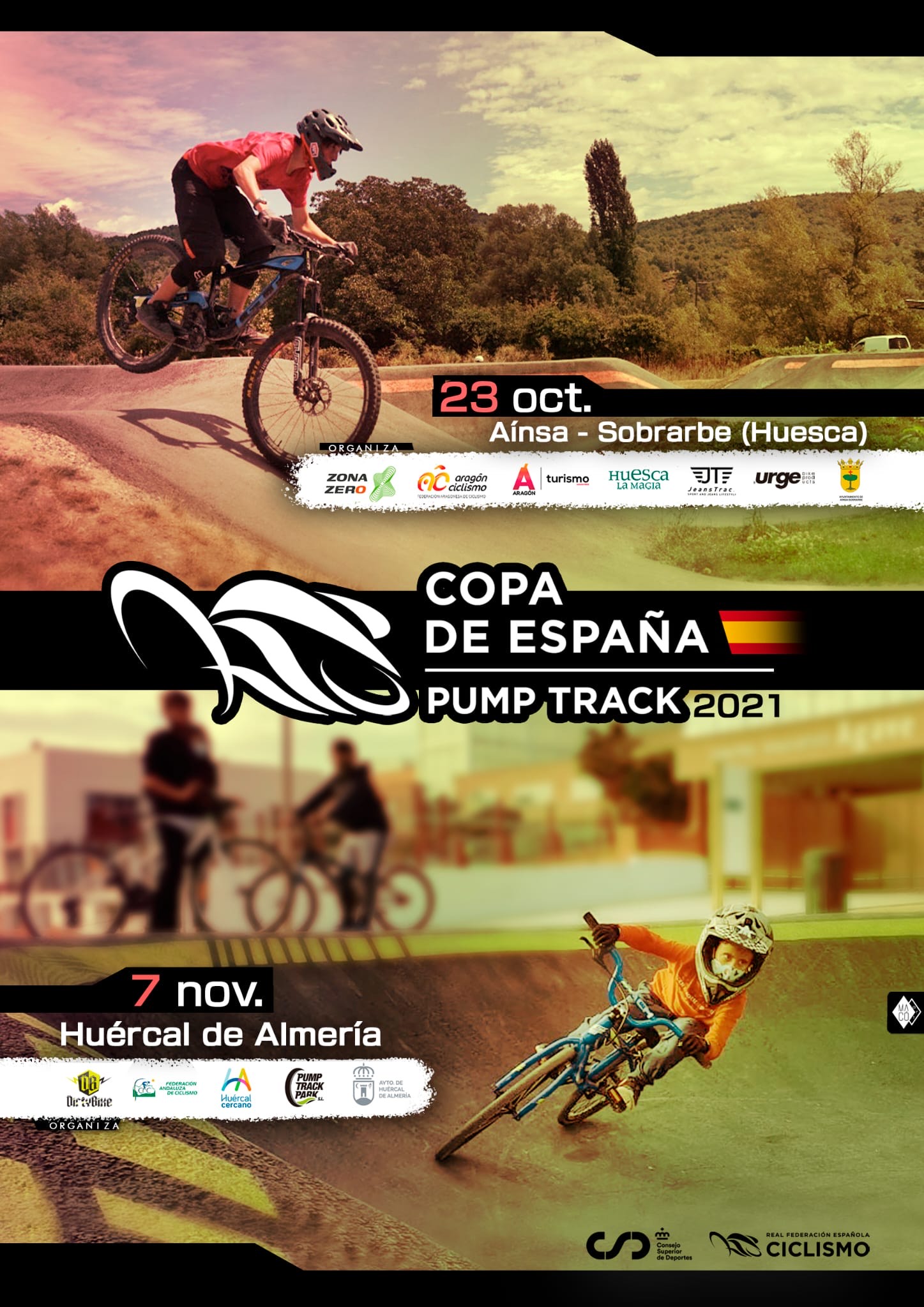 Cartel Open de España de pump track
