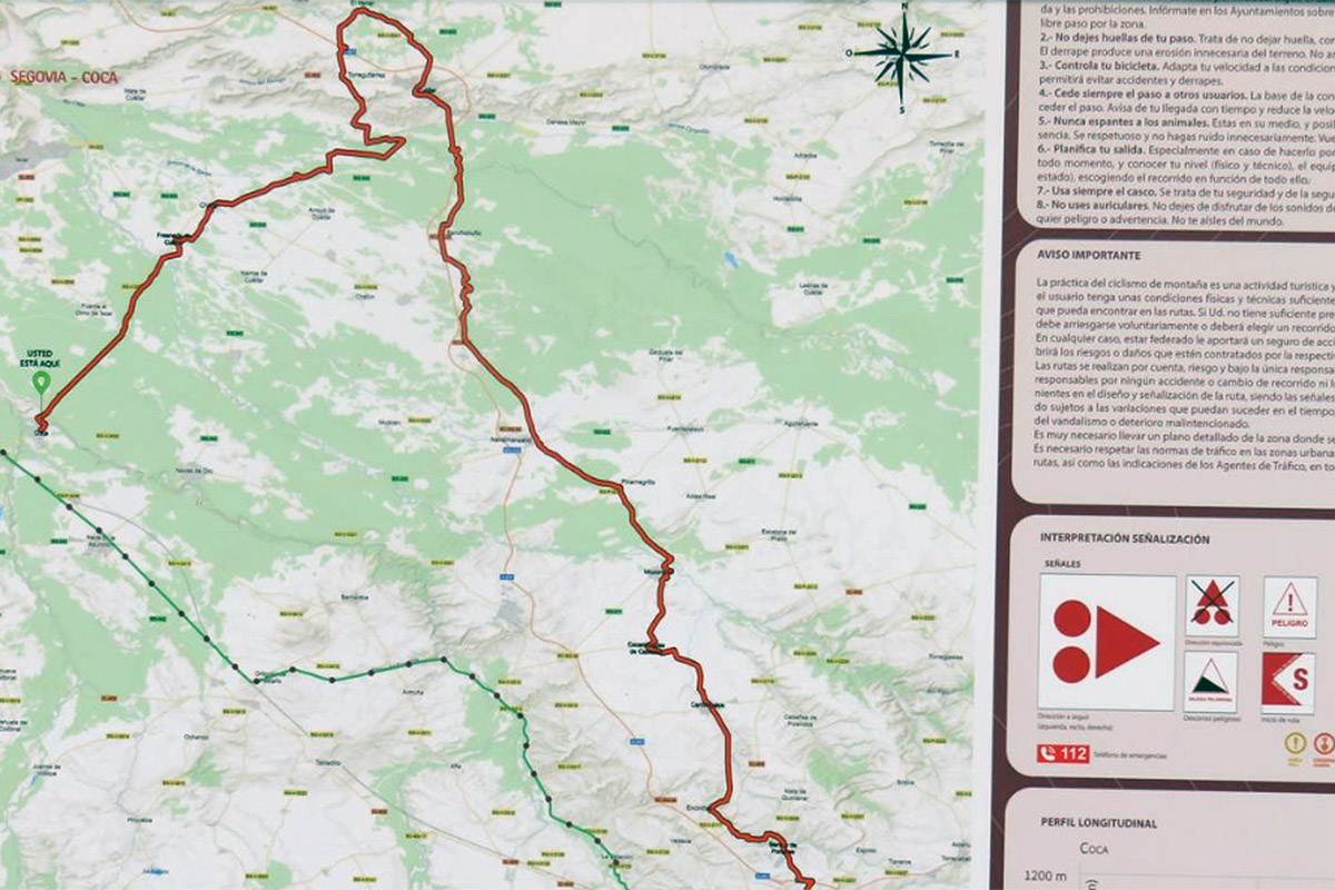 Nueva ruta MTB y gravel certificada por IMBA en Segovia