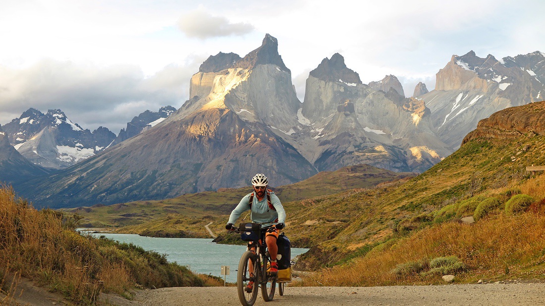 Juan Sin Miedo y su Cannonale Cujo en la Patagonia