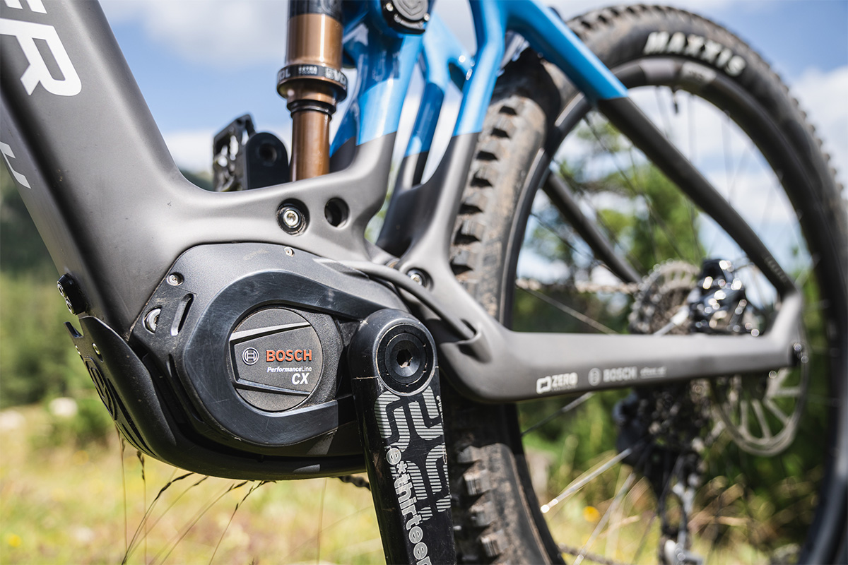 Motor Bosch Performance Line CX GEN4 Smart System en la gama Mondraker 2022