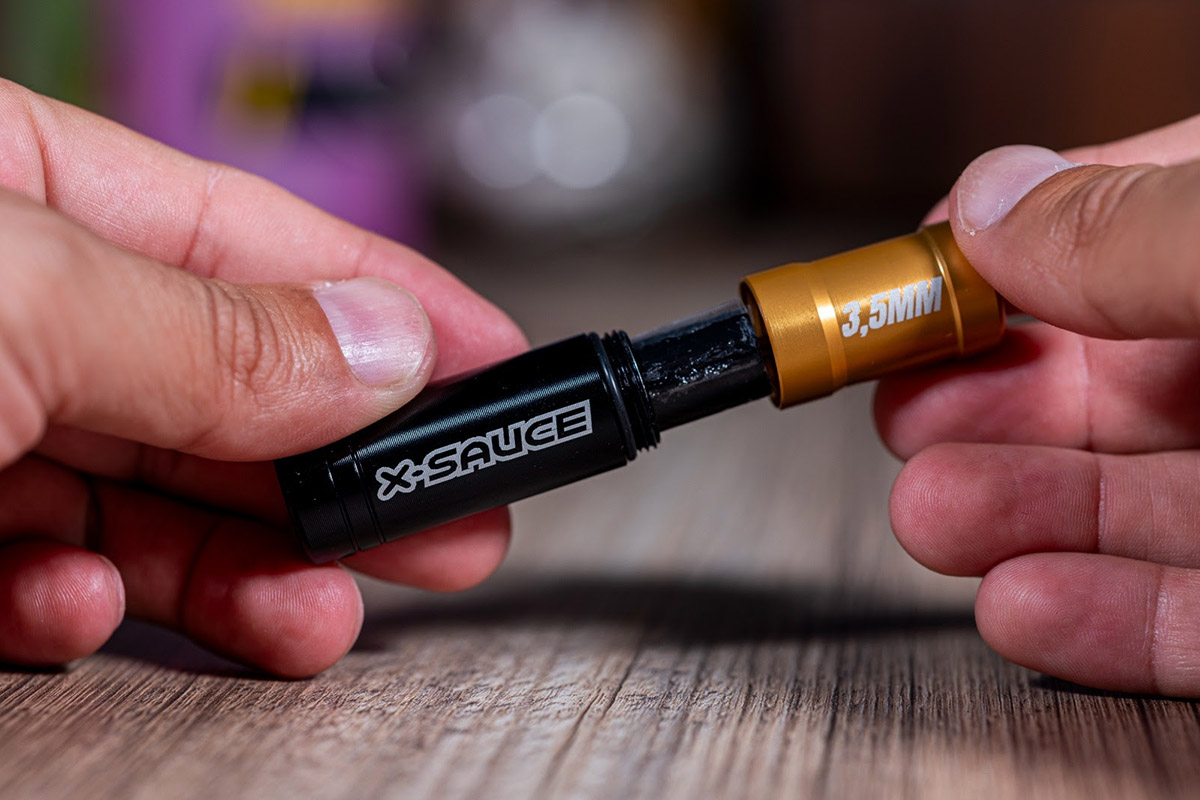 Nuevos cartuchos de mechas X-Sauce para tubeless ¡los más compactos!
