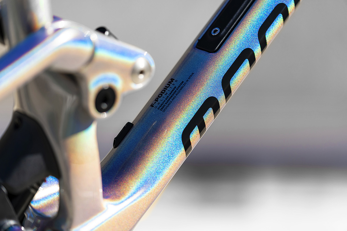 ¡Espectacular! Así es la Mondraker F-Podium Unlimited Iridium que en Val di Sole