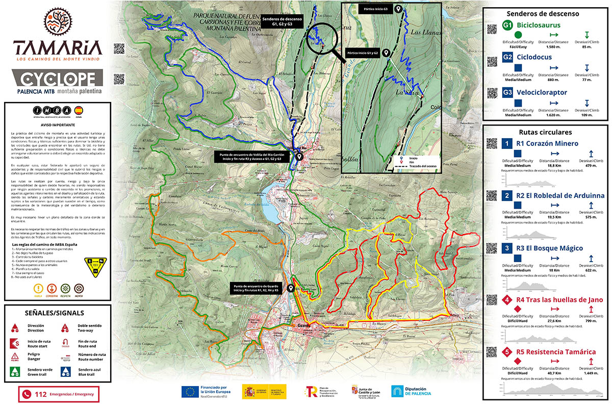 Se inaugura un nuevo Centro BTT gracias al PSTD Montaña Palentina