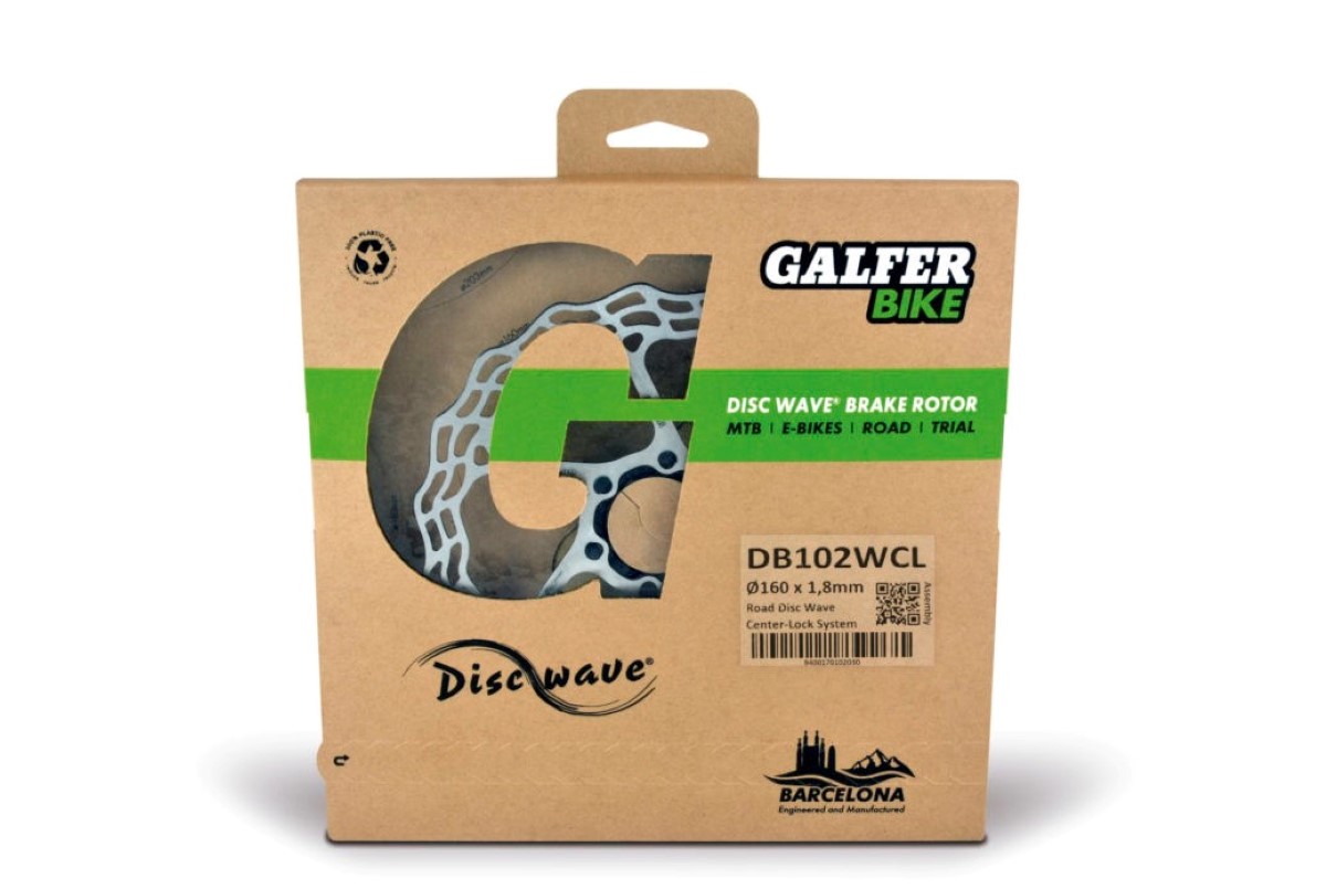 Los discos Galfer Disc Wave estrenan packaging ecológico
