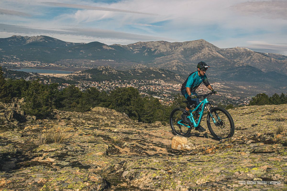 Mariano Marí probando la Ibis Ripmo V2