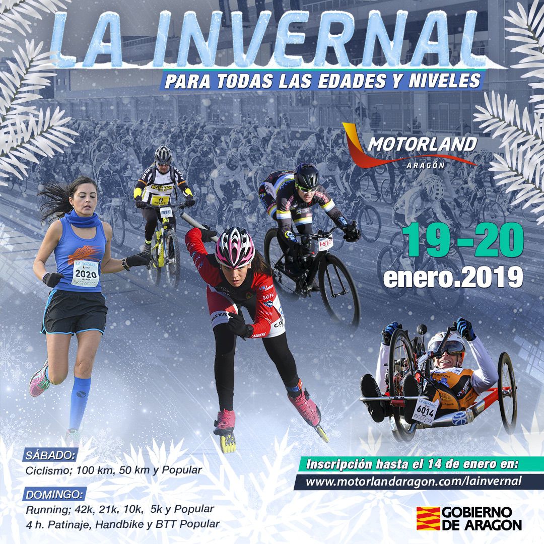 Ya te puedes inscribir en La Invernal de MotorLand Aragón 2019