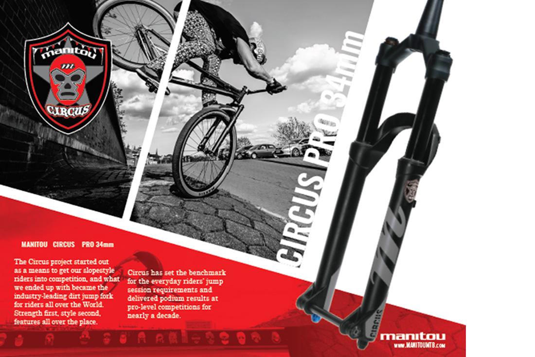 Manitou presenta la nueva Circus Pro con barras de 34 mm