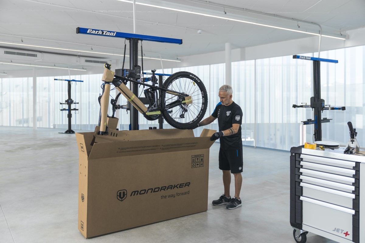 Mondraker presenta su nuevo packaging de bicis 100% reciclable
