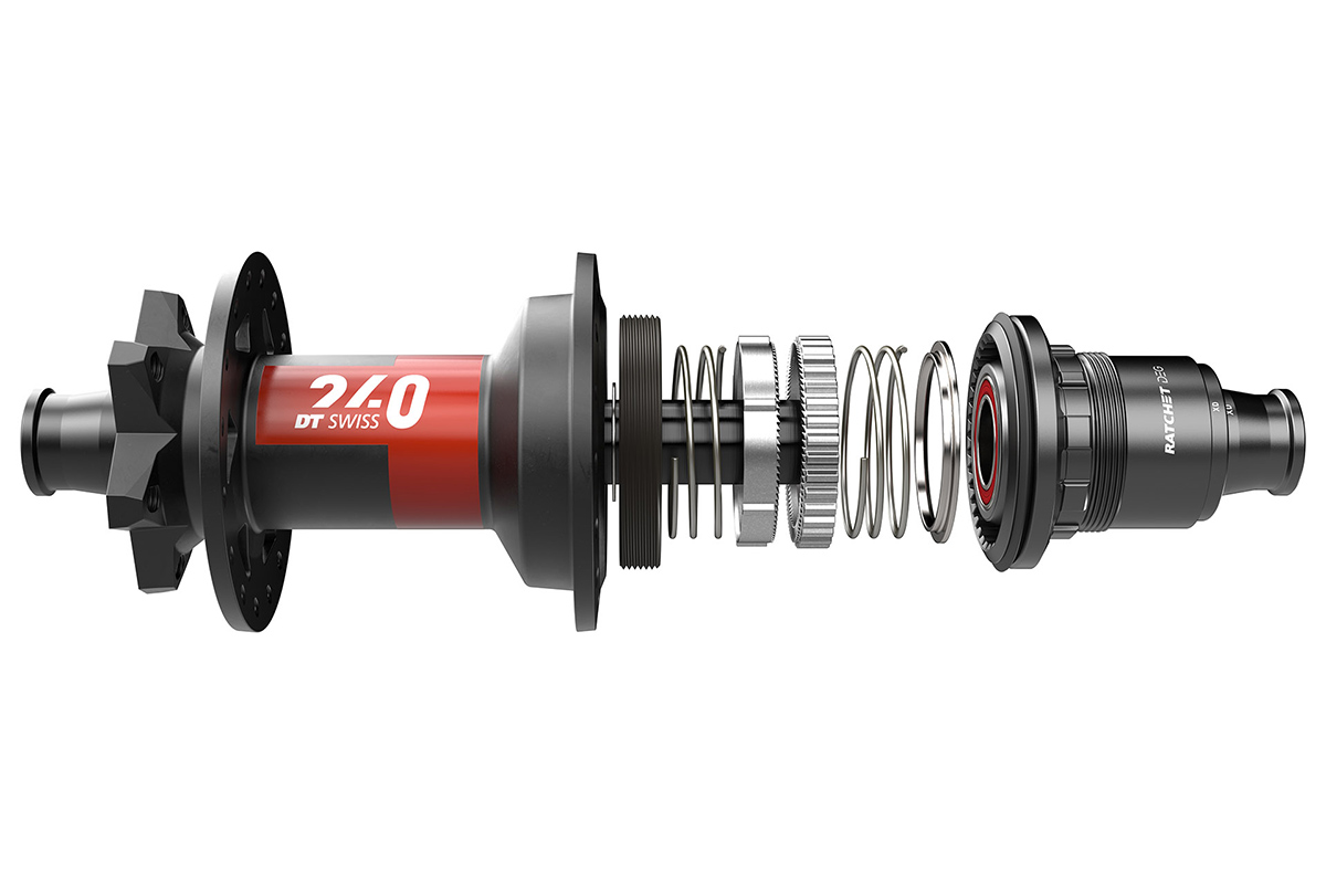 DT Swiss actualiza sus bujes con el kit Ratchet DF y renueva la gama 1700