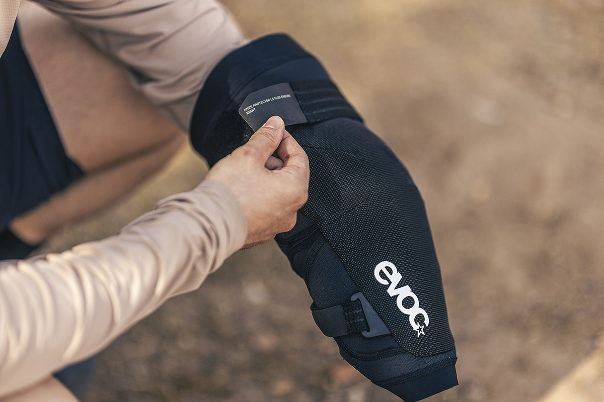 Rodilleras y coderas Evoc LS Flex Lite y Flex Enduro: flexibles y con un 95% de absorción del impacto