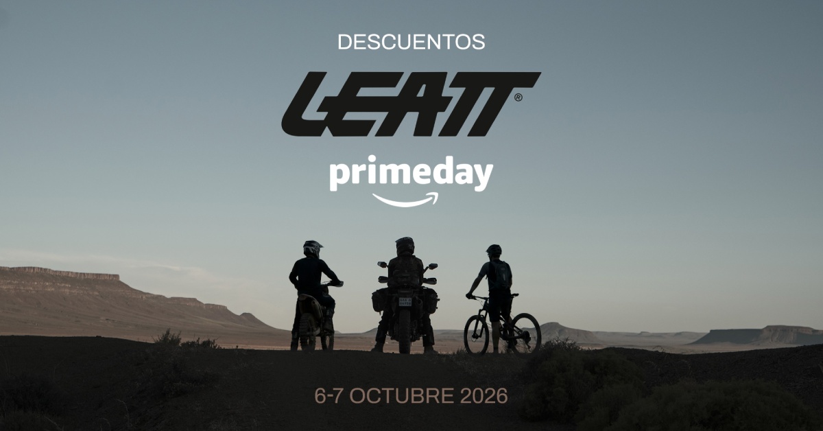 Llegan los Prime Leatt Days ¡Hasta el 15% de descuento en protecciones, cascos y mucho más!