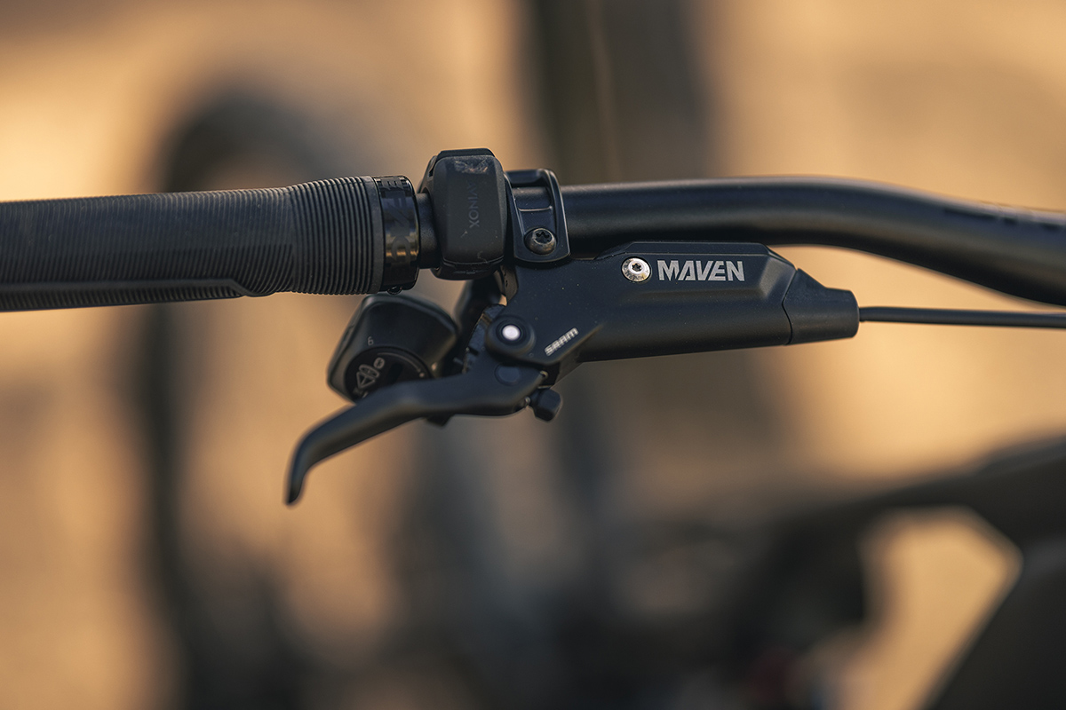 SRAM Maven de 4 pistones en la MMR Lyth 10