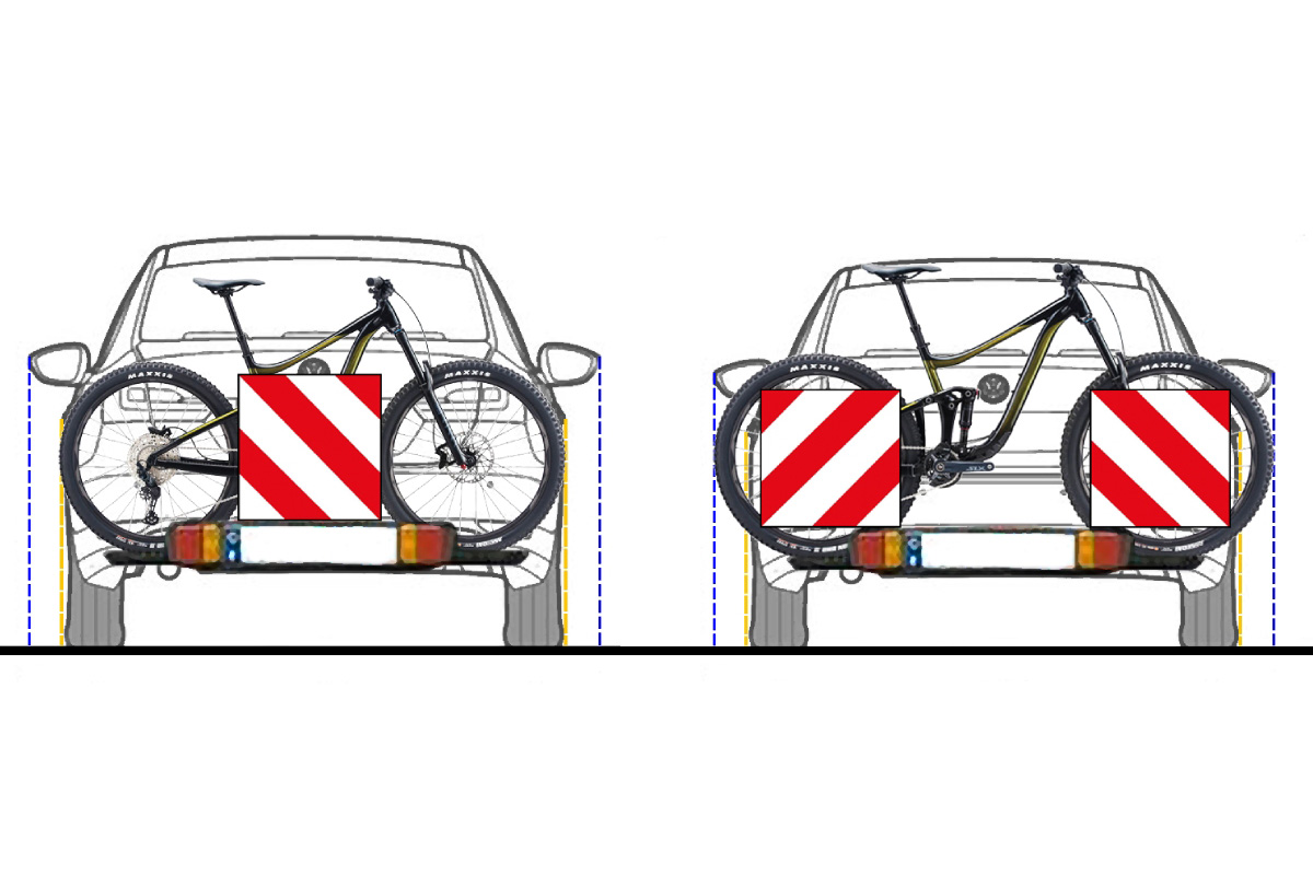 Bicis con ruedas de 32" y cómo llevarlas en el coche ¡el problema que no vimos venir!