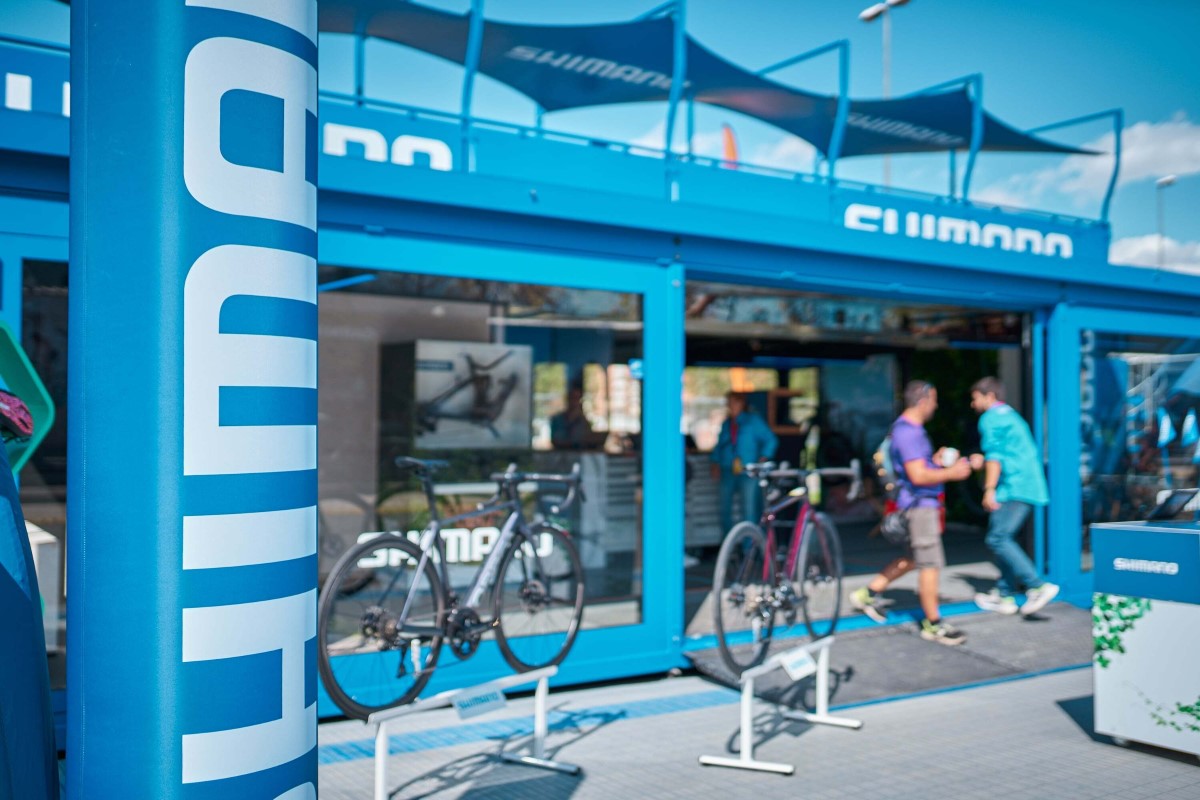 Ruedas Dura-Ace, test Di2... las actividades y novedades de Shimano en Sea Otter Europe