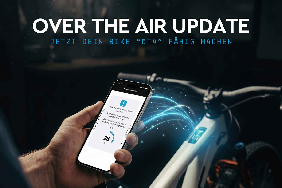 Las ebikes con motor TQ ya se pueden actualizar mediante la app