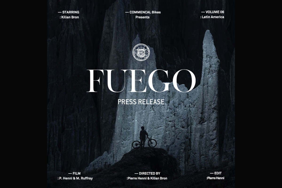 FUEGO: un documental de Commençal y Kilian Bron por las laderas de volcanes
