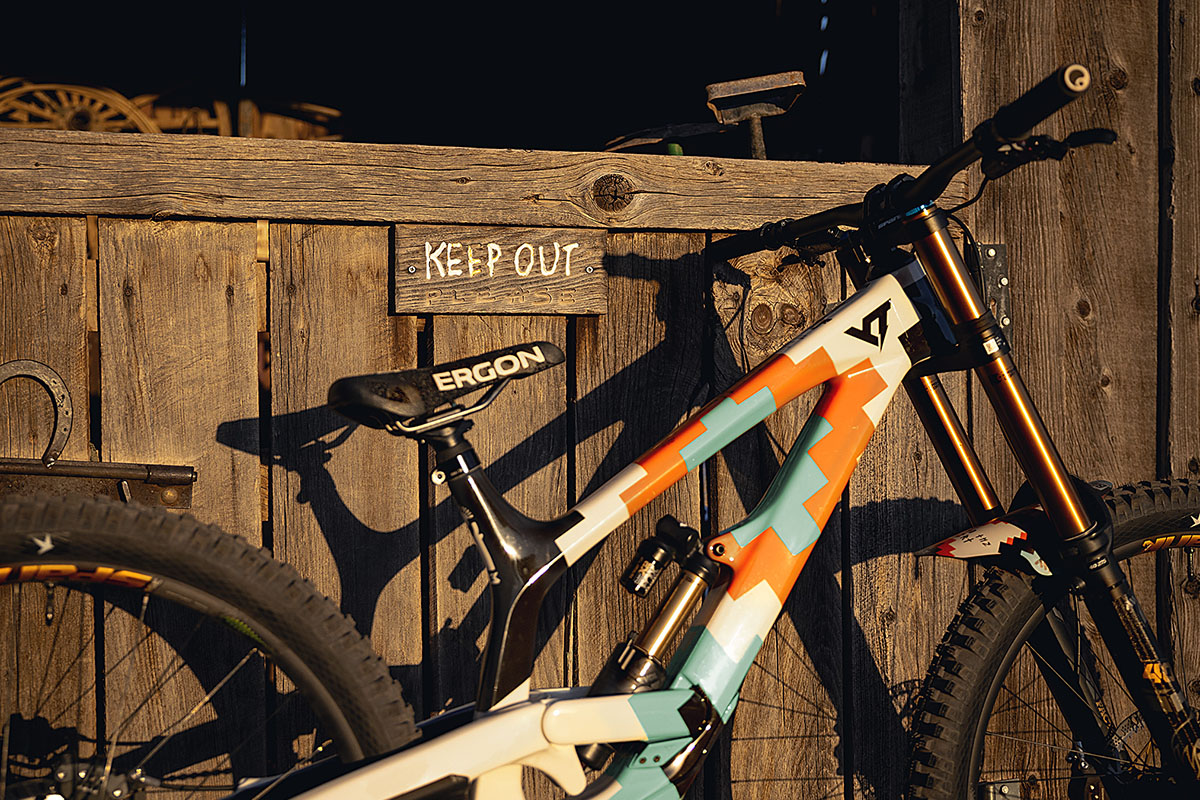 La bici de Bienvenido Aguado para el Red Bull Rampage 2026