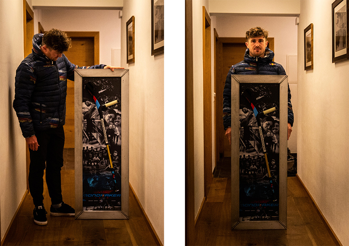 Unas muletas Mondraker para Brook Macdonald