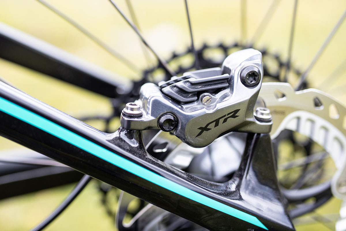 Pinza de freno Shimano XTR 4 pistones