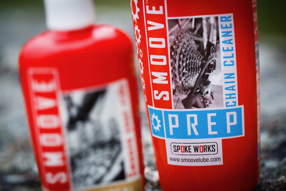 Smoove Prep Chain Cleaner y Universal Chain Lube