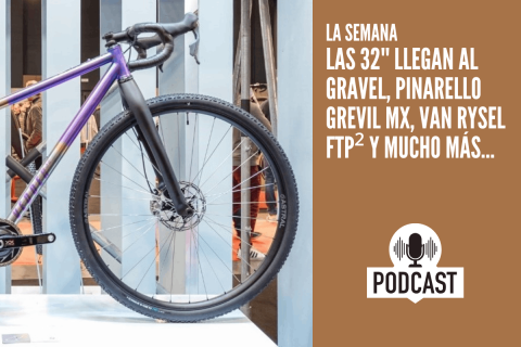 Las 32'' llegan al gravel, Pinarello Grevil MX, Van Rysel FTP² y mucho más Las 32'' llegan al gravel, Pinarello Grevil MX, Van Rysel FTP² y mucho más