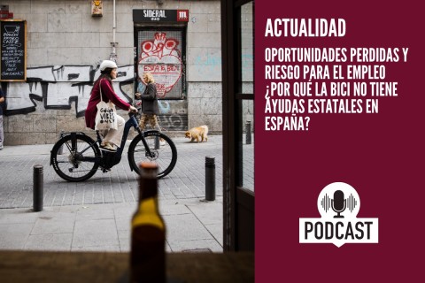 Oportunidades perdidas y riesgo para el empleo ¿Por qué la bici no tiene ayudas estatales en España?