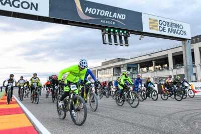 La Invernal de Motorland: solidaridad y ciclismo para todos los públicos