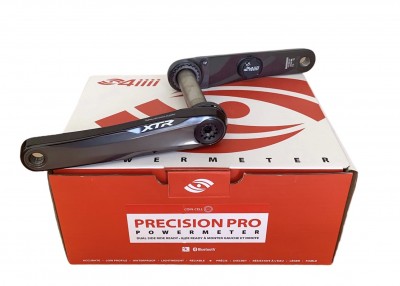 medidor de potencia 4iii en las bielas Shimano XTR