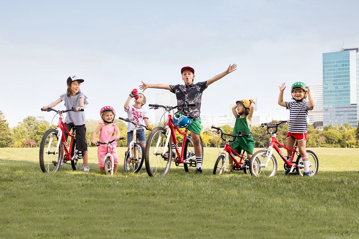 Cómo elegir la talla de las bicicletas para niños