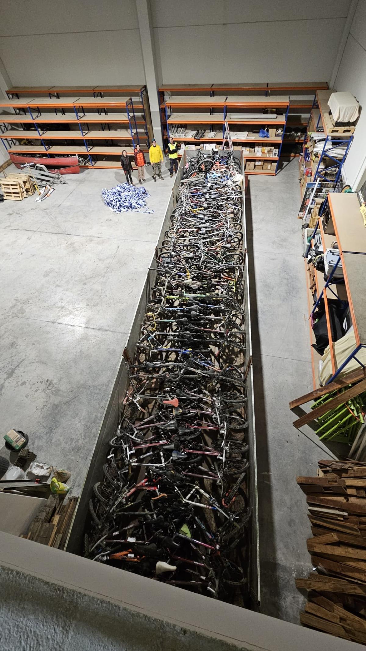 Zona Zero envía más de 110 bicicletas, componentes y accesorios al norte de Etiopía